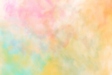 Fuchsia watercolor grungy texture background. Pastel watercolor paint strokes texture background.