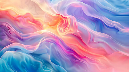 Abstract Colorful Swirling Background