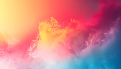 Obraz premium Colorful wallpaper with smooth color transitions