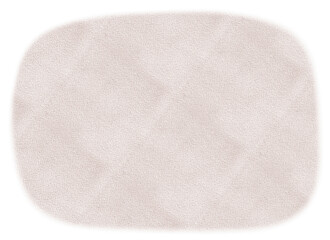 Brown Fabric Text Frame