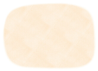 Orange Fabric Text Frame