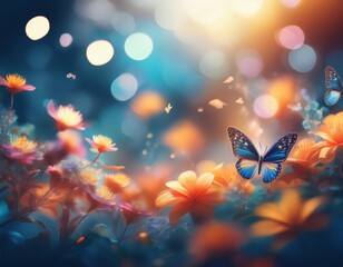 Title: Dreamy Bokeh Wallpaper: Soft Colors & Natural Shapes