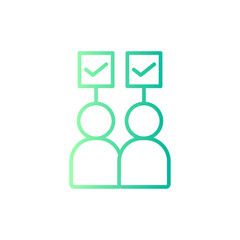 voters gradient icon