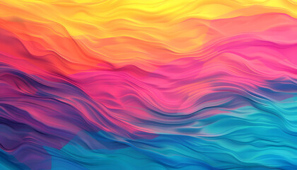 Obraz premium Colorful wallpaper with smooth color transitions