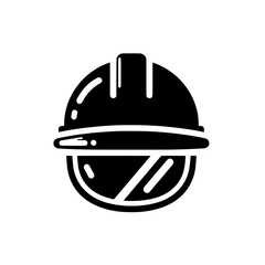 safety helmet vector illustration isolated