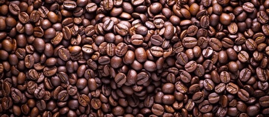 Obraz premium Roasted Coffee Beans Close-Up