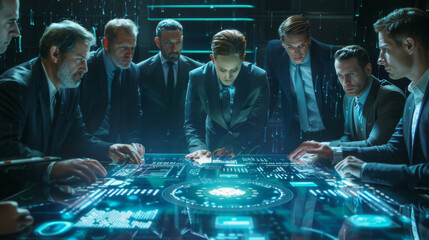 Suits and Spectacles: Business Leaders Dive into Holographic Data