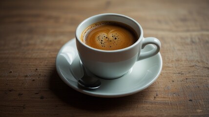 Obraz premium cup of coffee on table