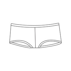 Pantie icon design