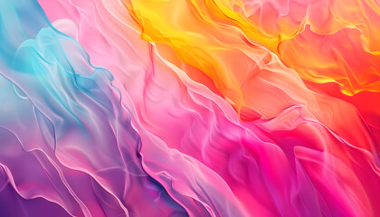 Fototapeta premium Colorful wallpaper with smooth color transitions
