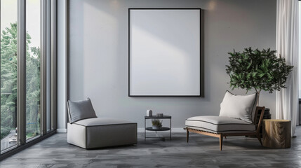 Modern Zen: Frame Your Vision in a Serene Space