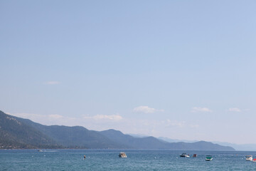 Lake Tahoe in the summertime