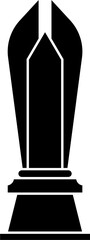 Trophy illustration vector
