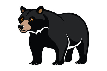 Obraz premium bear silhouette