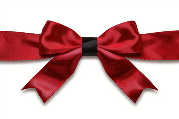 Ribbon isolated on white background.