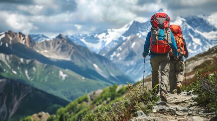 Equipment necessary for mountaineering and hiking. 