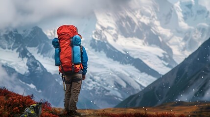 Equipment necessary for mountaineering and hiking. 