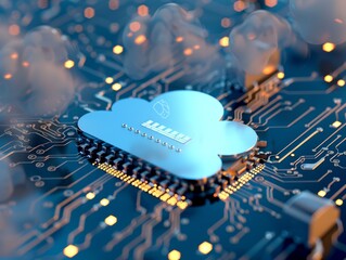 Cloud computing technology concept - ai