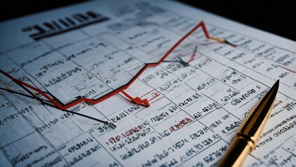 Notebook with Tools and Notes with text after-hours trading, with writing " AFTER-HOURS TRADING "

