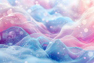 Abstract Pink & Blue Background