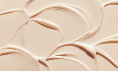 Fototapeta premium natural sample of soft cosmetic cream