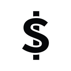 Dollar currency money icon