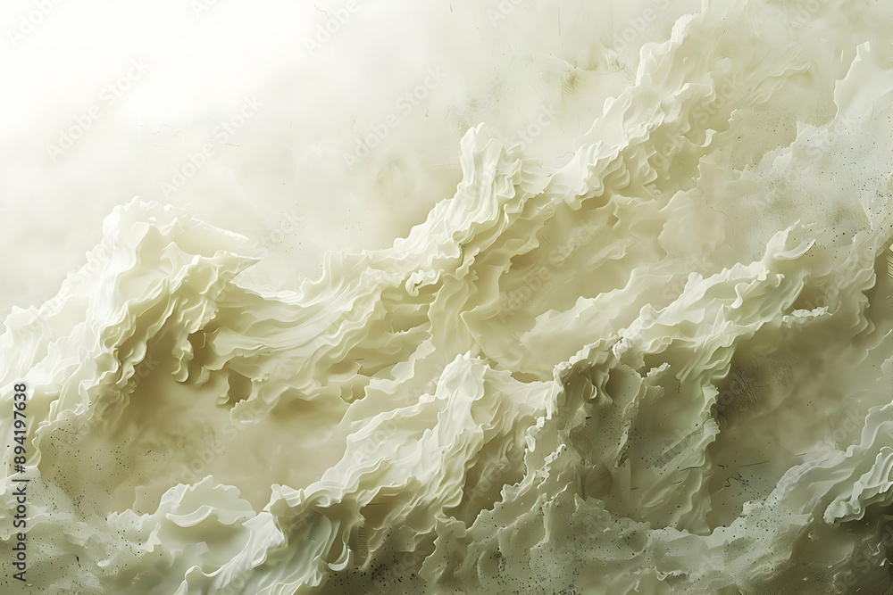 Poster abstract 3d background with wavy texture