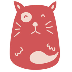 Elements illustration sticker icon animal art design 