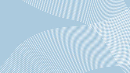 Cyan blue abstract background with curve line for backdrop or presentation