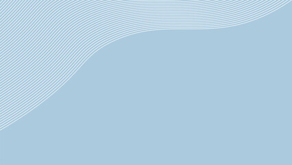 Cyan blue abstract background with curve line for backdrop or presentation