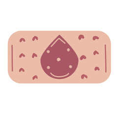 Bandages color design icon art