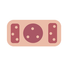 Bandages color design icon art