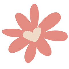 flower isolated on white