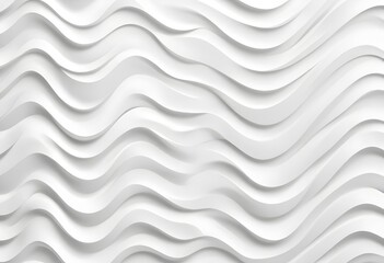 Obraz premium White wavy stripes background