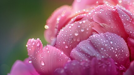 A_close-up_of_a_pink_tulip_with_raindrops