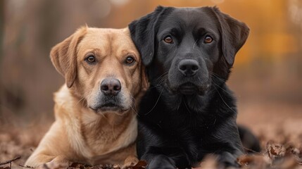 Obraz premium Dog care, accompany and guard, International dog v