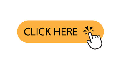 click here sign on white background	