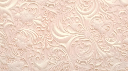 Pink 3D Floral Background
