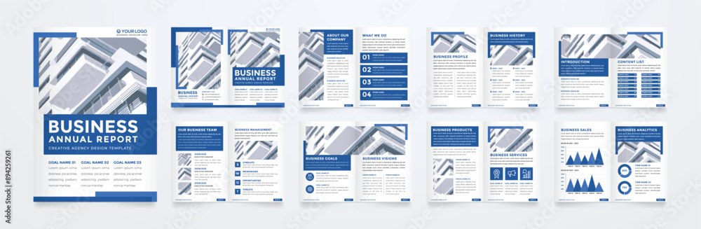 Poster minimalist brochure template with modern concept and minimalist layout use for business profile and 