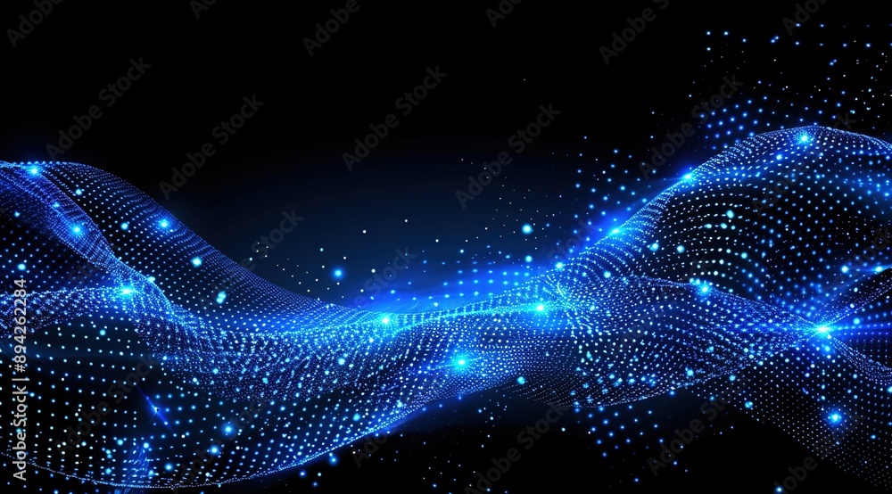 Poster background with space