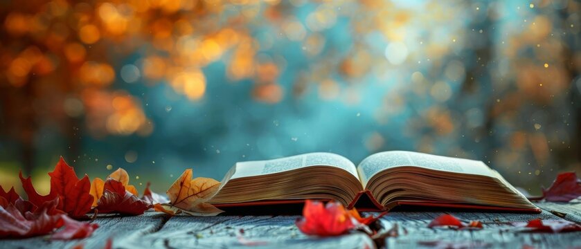 Literary festival with multiple author readings and panels