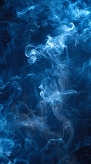 Fototapeta premium Blue Smoke Art