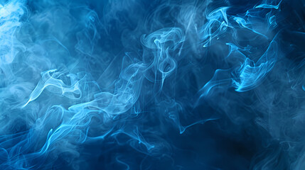 Fototapeta premium Blue Smoke Art