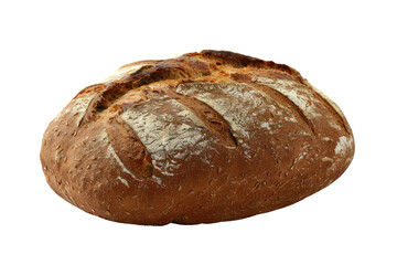 There are different styles of bread. Isolated on white background.