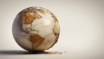 Fragile Earth Globe.
