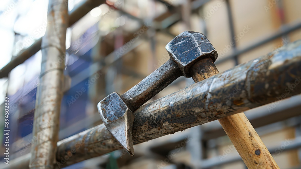 Poster hammers are essential in setting up and dismantling scaffolding, ensuring secure and stable structur
