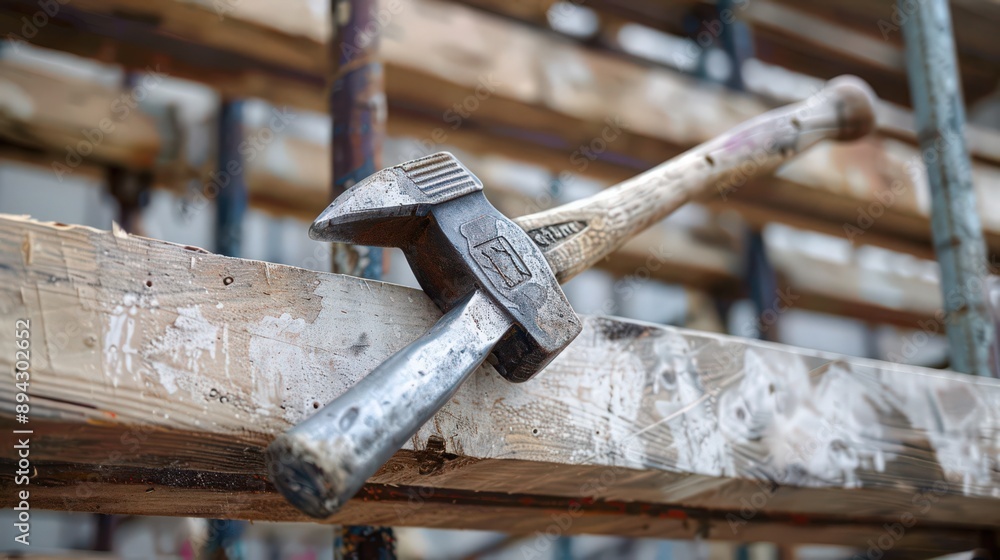 Poster hammers are essential in setting up and dismantling scaffolding, ensuring secure and stable structur