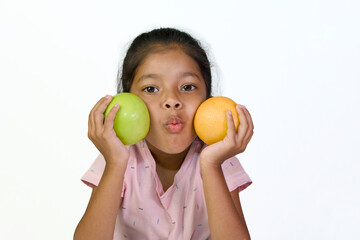 Fototapeta premium Fruity Fun Face