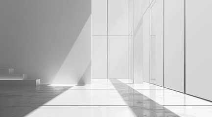 Obraz premium 3d render of a corridor