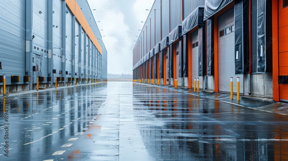 Aufkleber loading docks in pharmaceutical distribution centers adhere to stringent regulatory standards for te